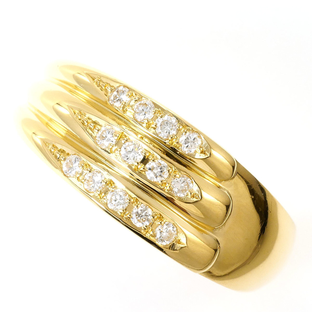VINTAGE 18k Gold Diamond Ring